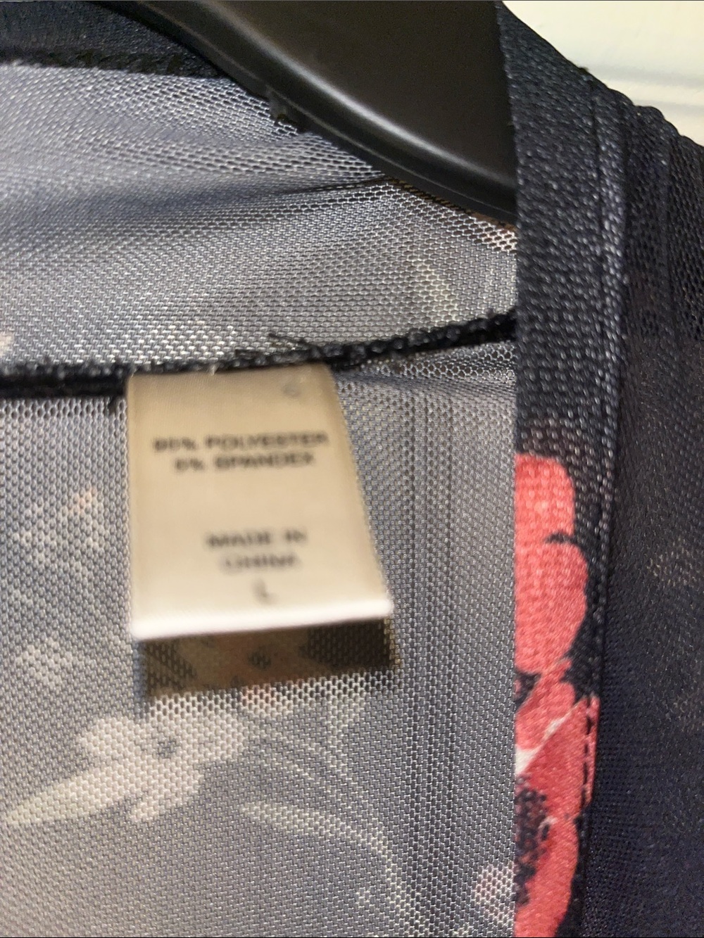Daytrip Black Floral Sheer Duster Kimono - Picture 6 of 8